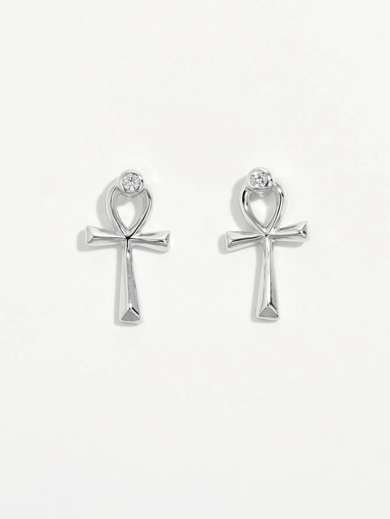 925 Sterling Silver Inland Zircon Earrings - Coolpeacock