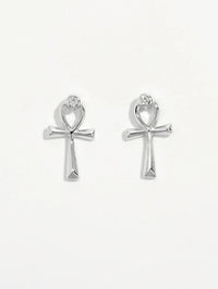 925 Sterling Silver Inland Zircon Earrings - Coolpeacock