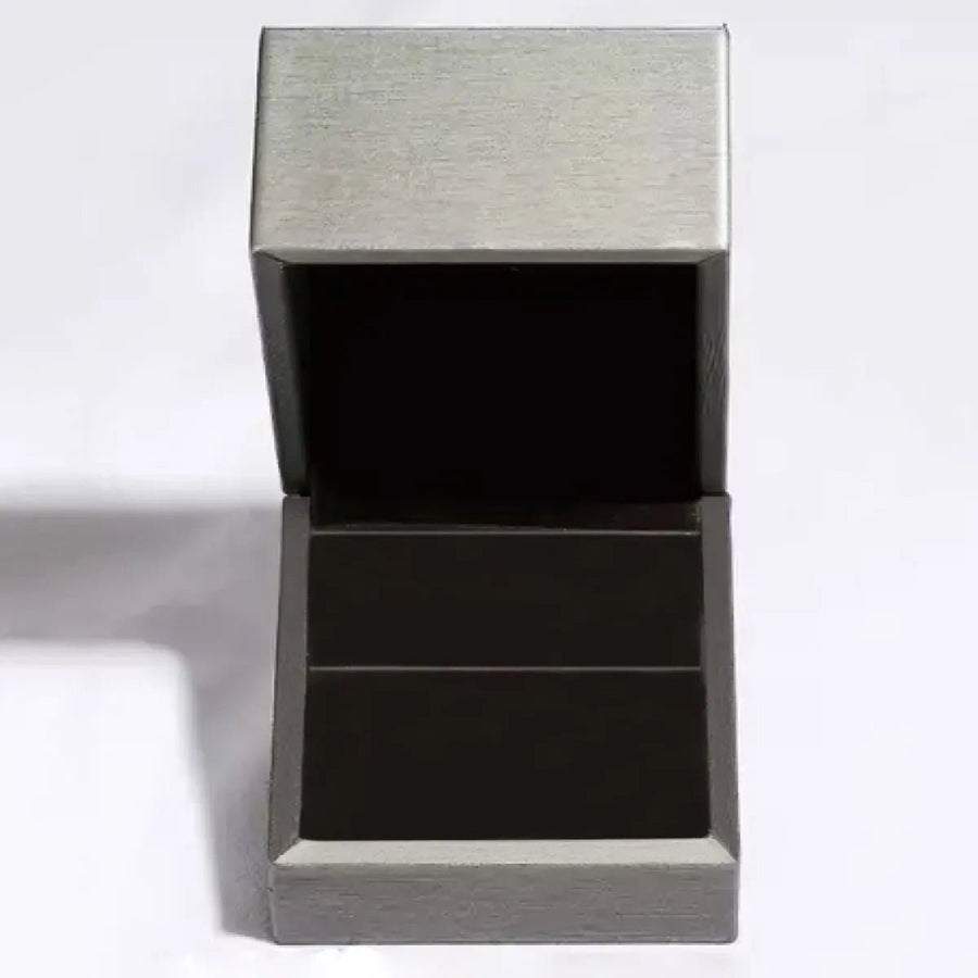 925 Sterling Silver Inland Zircon Open Ring - Coolpeacock