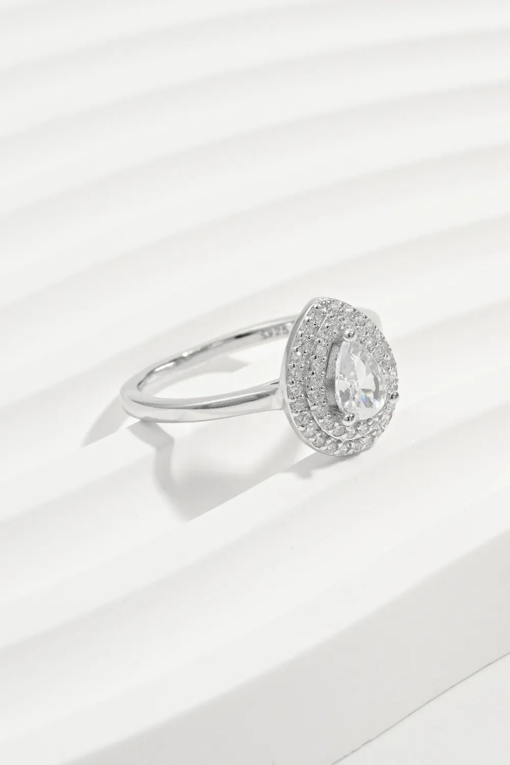 925 Sterling Silver Inland Zircon Ring - Coolpeacock