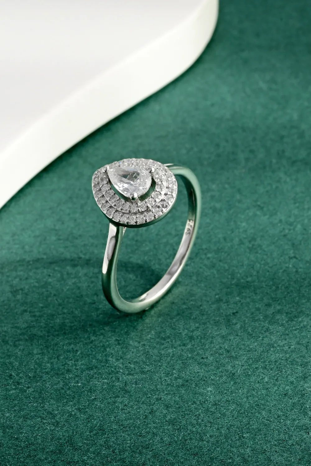 925 Sterling Silver Inland Zircon Ring - Coolpeacock
