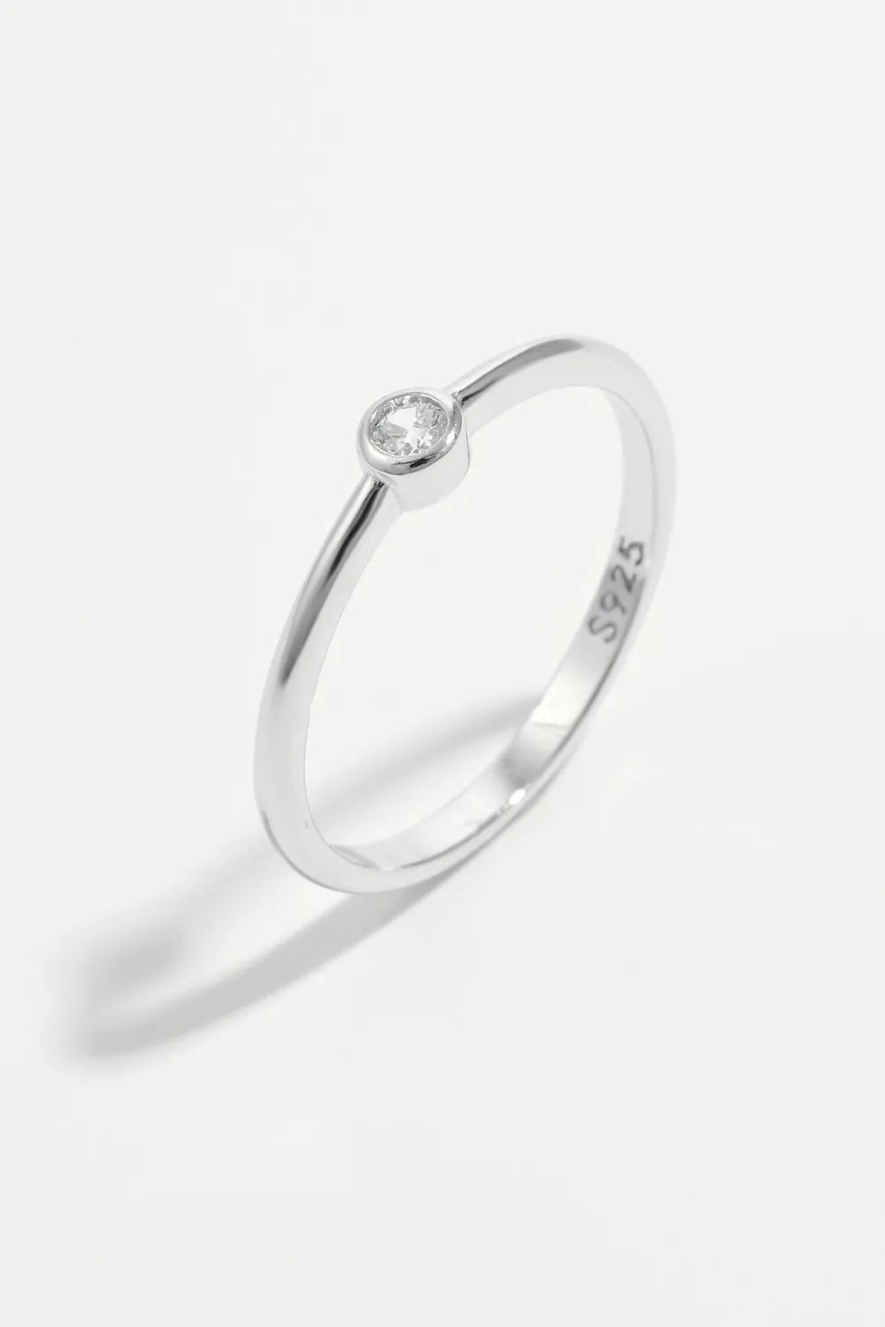 925 Sterling Silver Inland Zircon Ring - Coolpeacock
