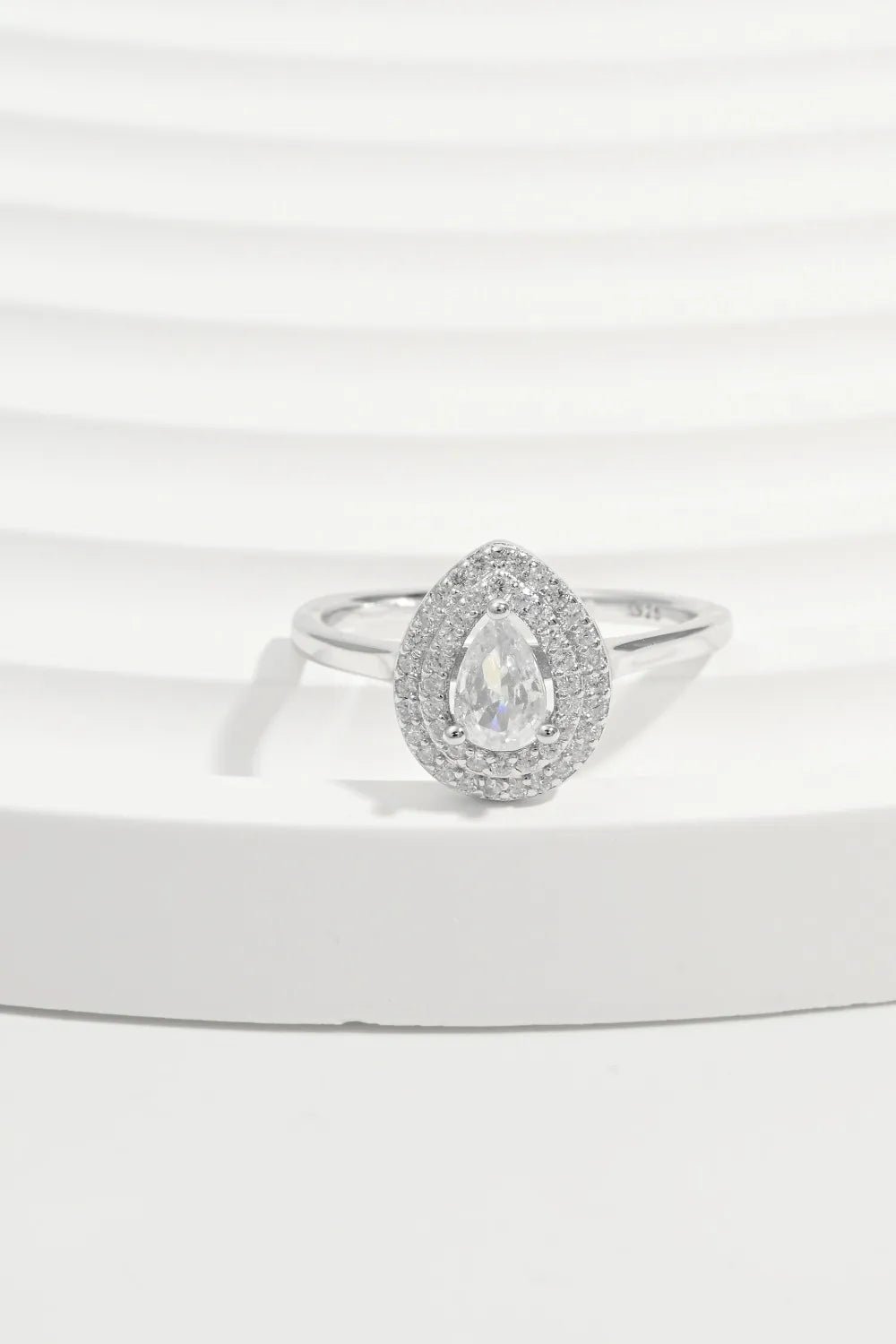 925 Sterling Silver Inland Zircon Ring - Coolpeacock