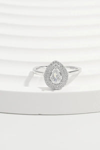 925 Sterling Silver Inland Zircon Ring - Coolpeacock