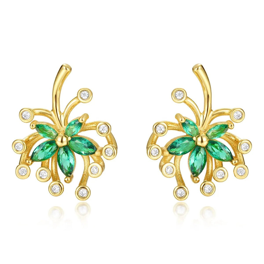 925 Sterling Silver Moissanite Stud Earrings - Coolpeacock