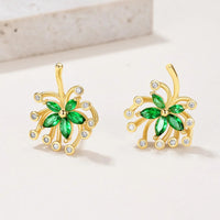 925 Sterling Silver Moissanite Stud Earrings - Coolpeacock