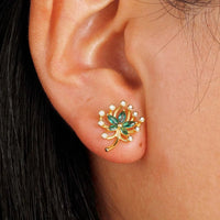 925 Sterling Silver Moissanite Stud Earrings - Coolpeacock