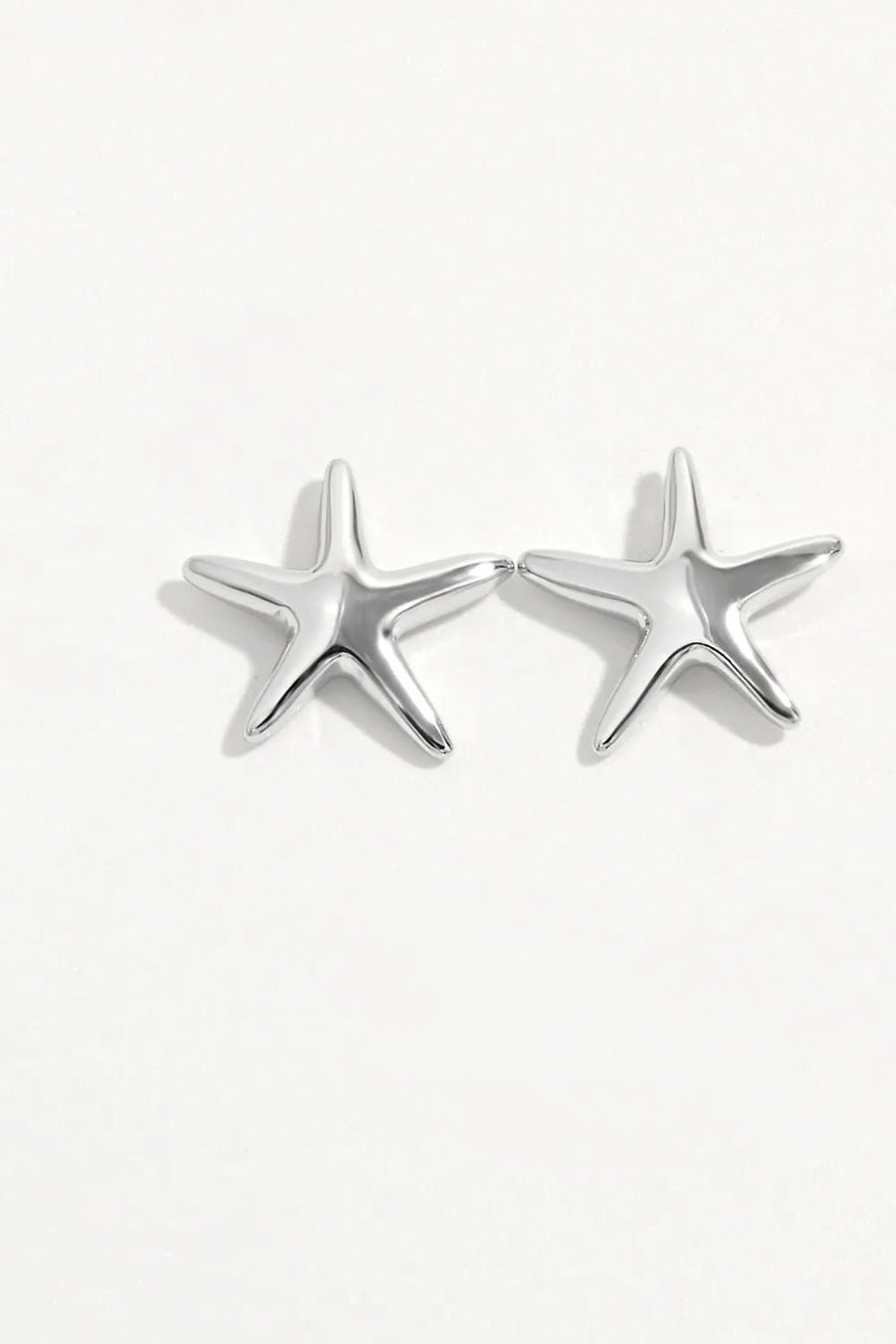 925 Sterling Silver Star Stud Earrings - Coolpeacock