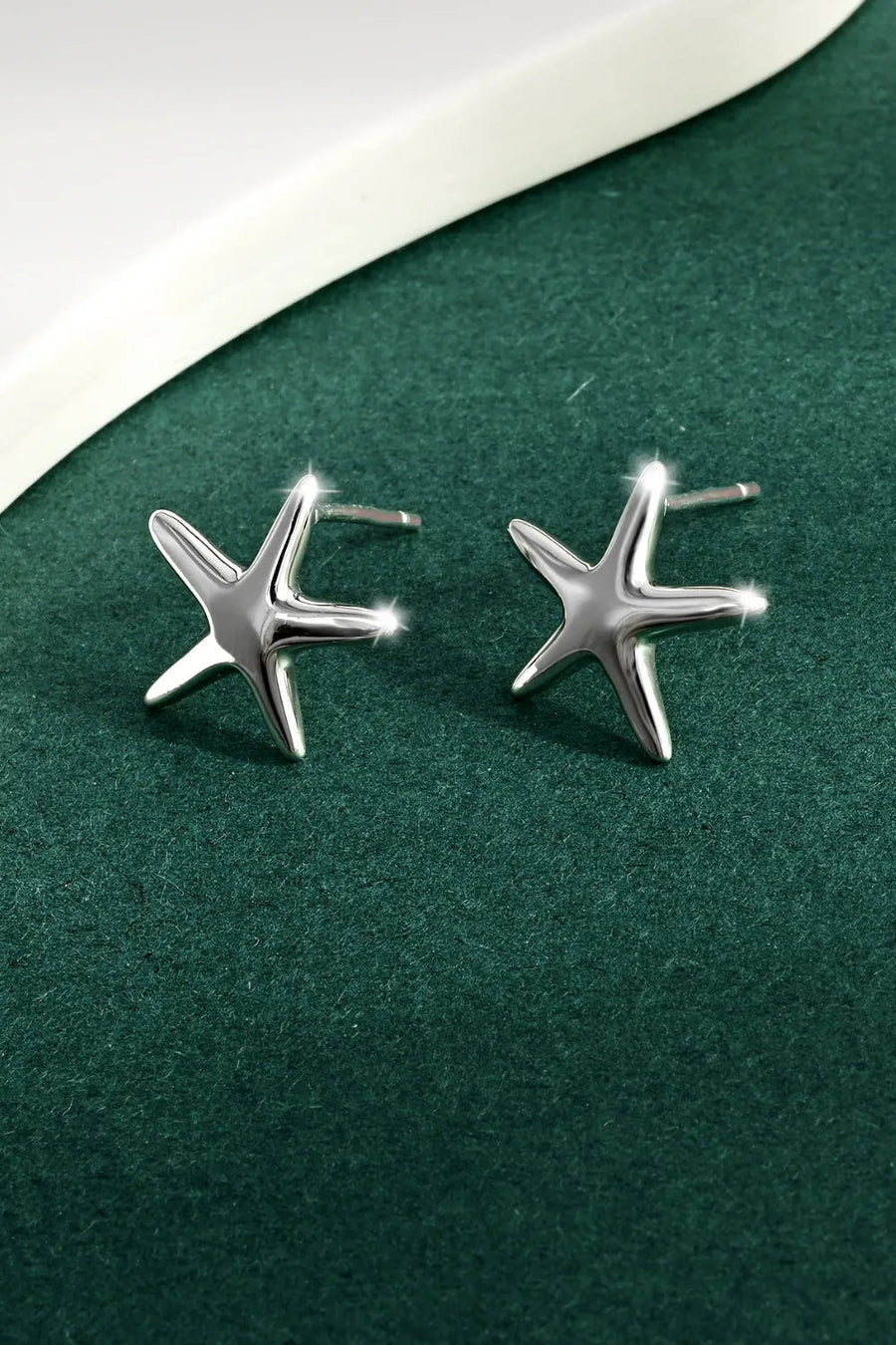 925 Sterling Silver Star Stud Earrings - Coolpeacock