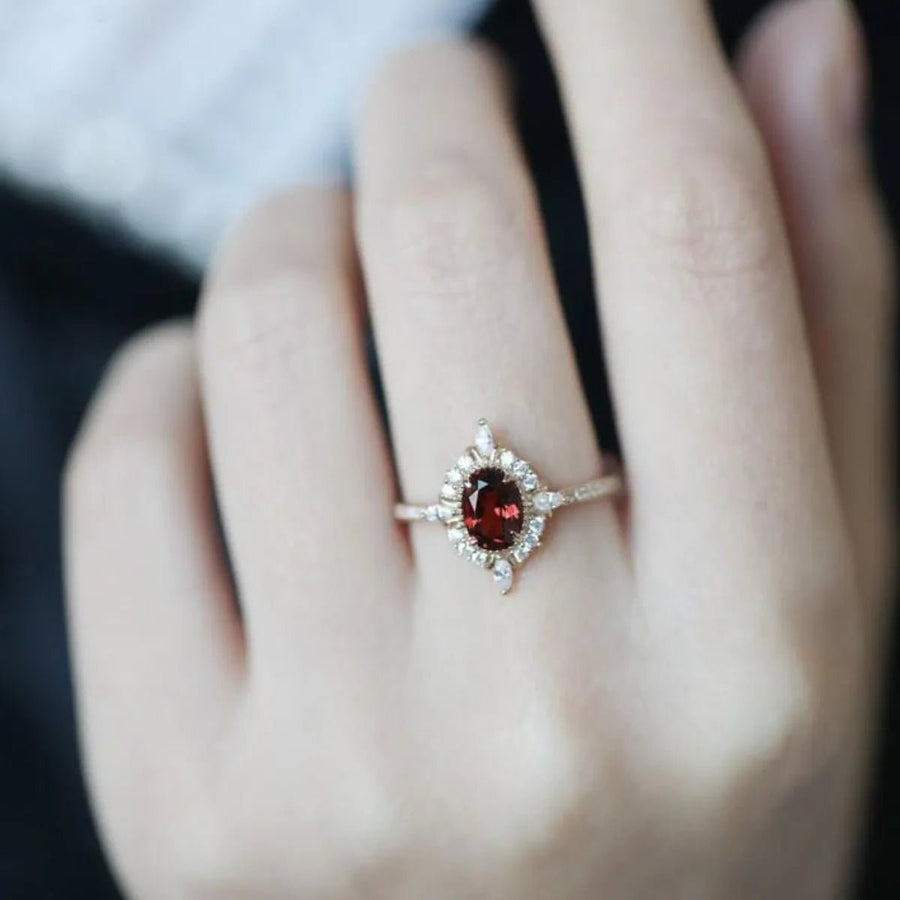 925 Sterling Silver Zircon Ring - Coolpeacock