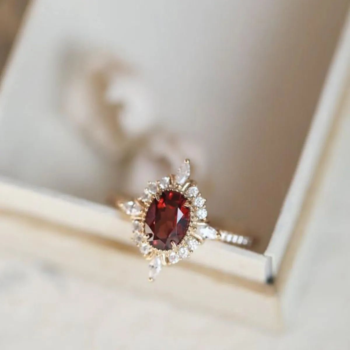 925 Sterling Silver Zircon Ring - Coolpeacock
