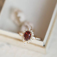 925 Sterling Silver Zircon Ring - Coolpeacock