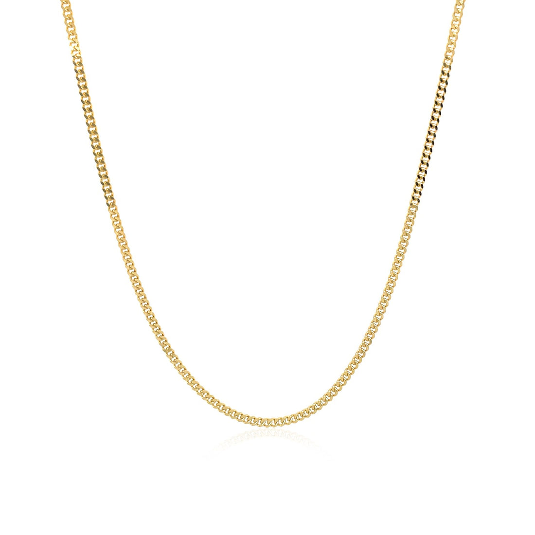 14k Yellow Gold Gourmette Chain (1.40 mm)