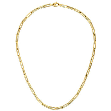 14K Yellow Gold Bold Paperclip Chain (4.20 mm)