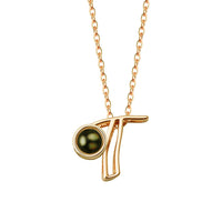 A-Z 26 Letters Custom Projection Necklace 925 Sterling Silver