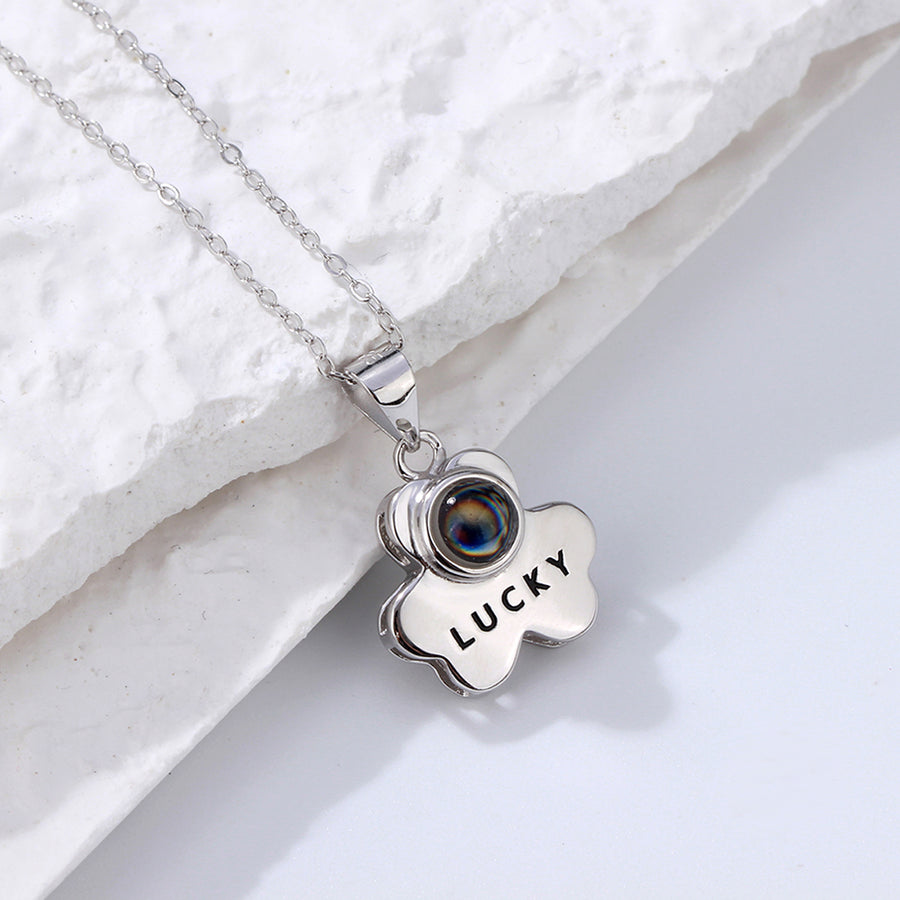 Custom Projection Necklace Lucky Bear Picture Necklace