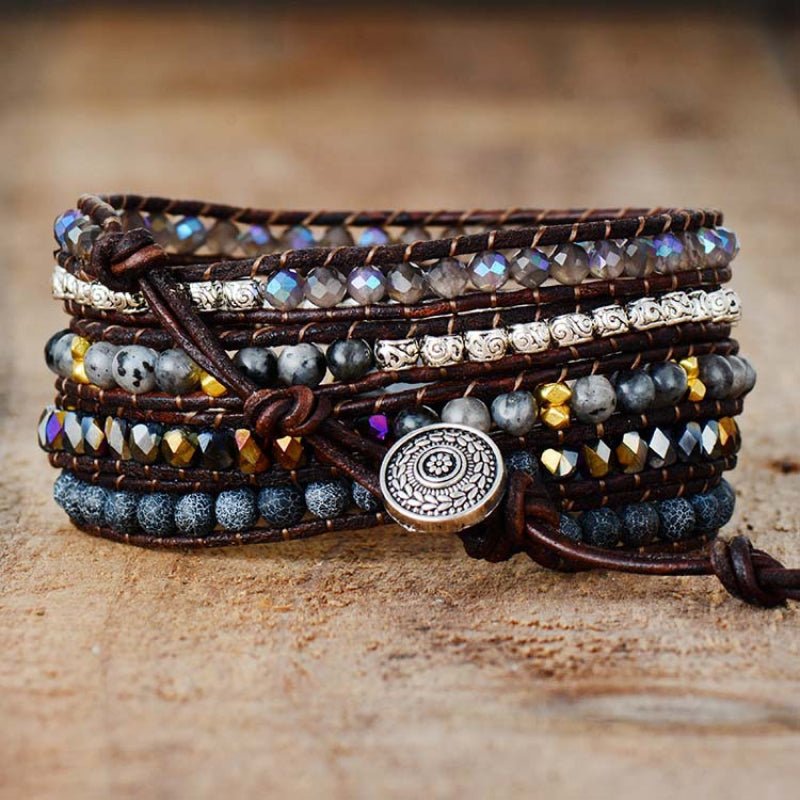 Agate Beaded Bracelet - Coolpeacock
