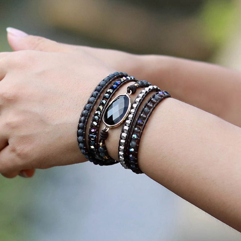 Agate Beaded Bracelet - Coolpeacock