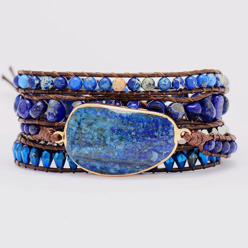 Alloy Bead Braided Bracelet - Coolpeacock