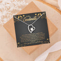 Forever Love Necklace with On Demand Message Card - Coolpeacock