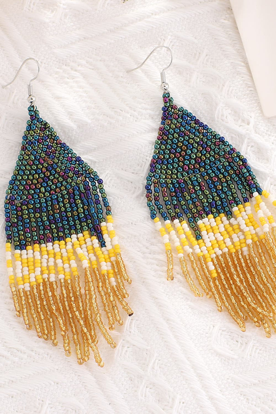 Beaded Dangle Earrings - Coolpeacock