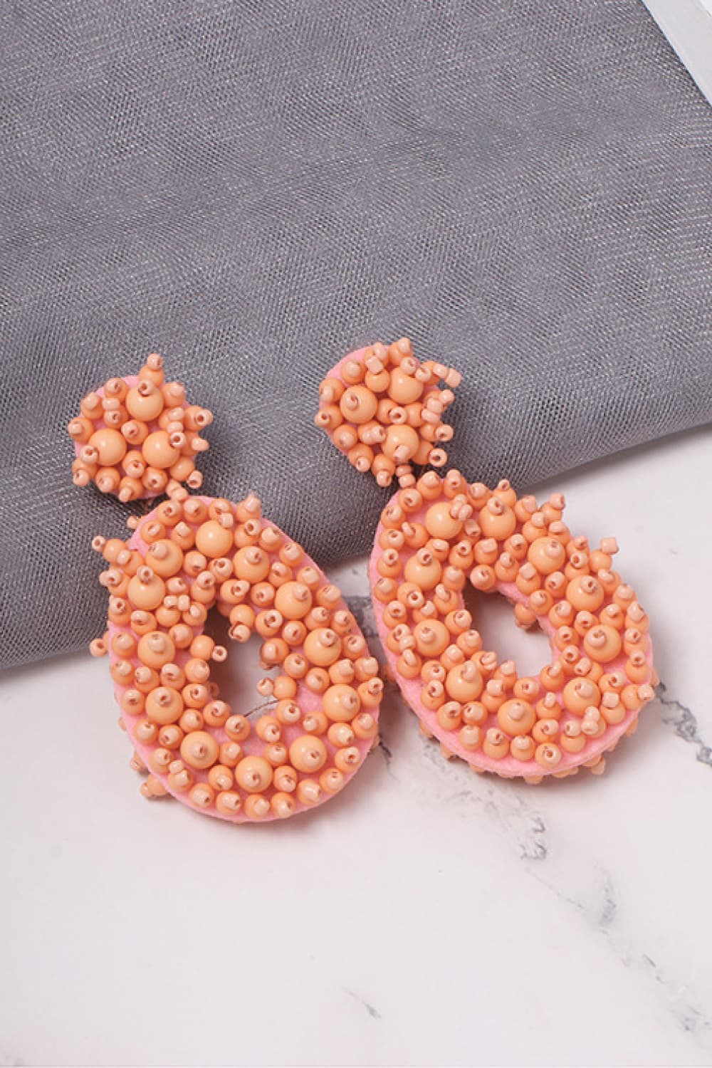 Beaded Dangle Earrings - Coolpeacock