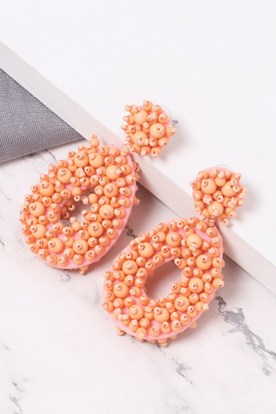 Beaded Dangle Earrings - Coolpeacock