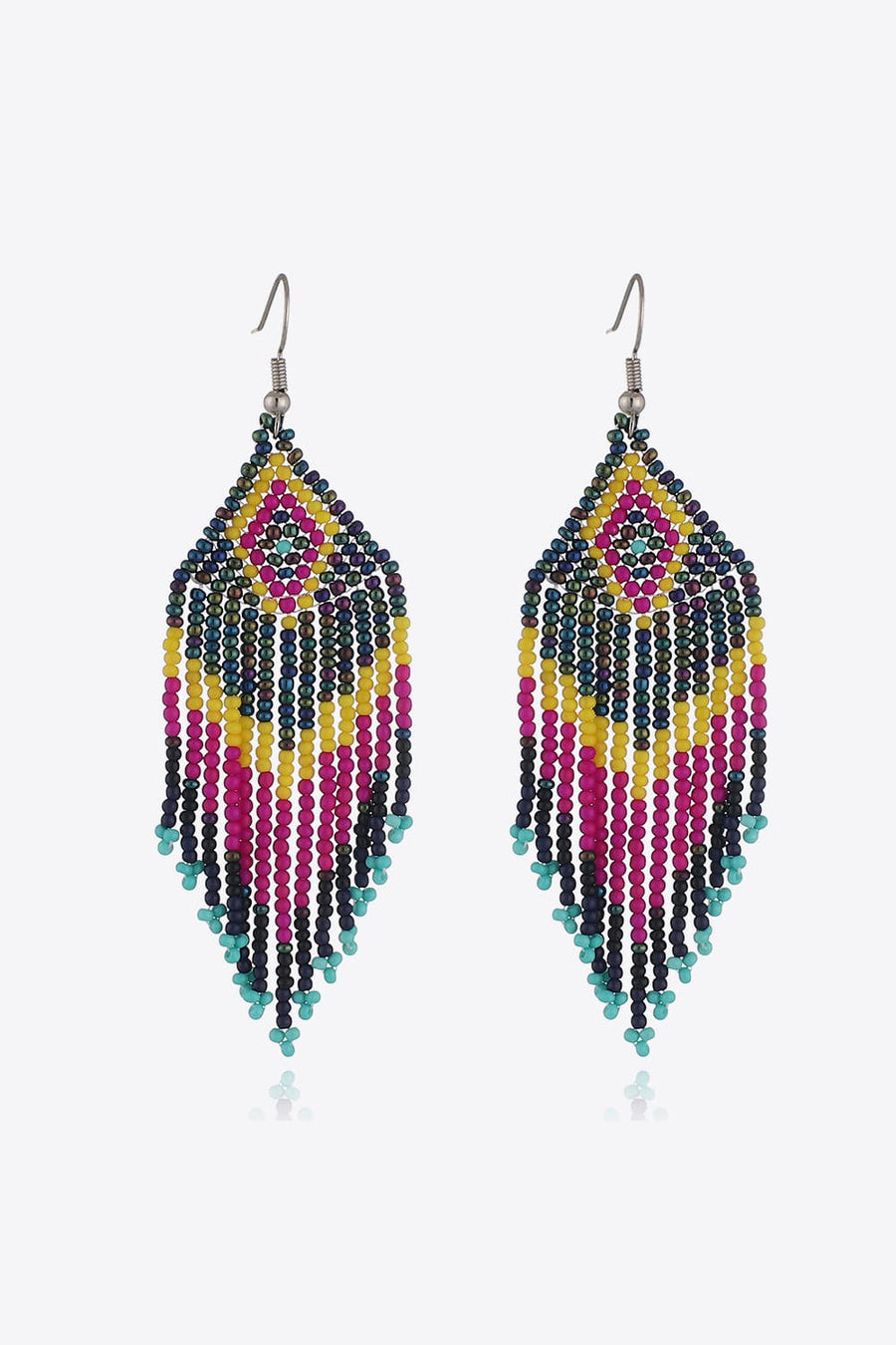 Beaded Dangle Earrings - Coolpeacock