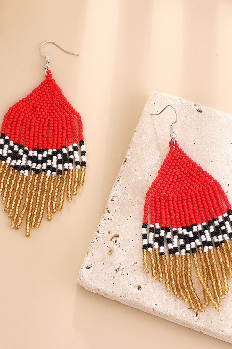 Beaded Dangle Earrings - Coolpeacock