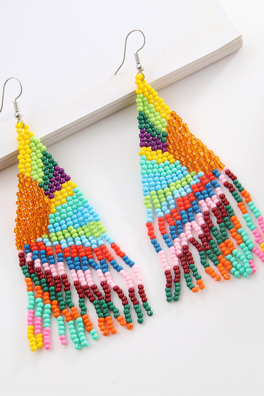 Beaded Dangle Earrings - Coolpeacock