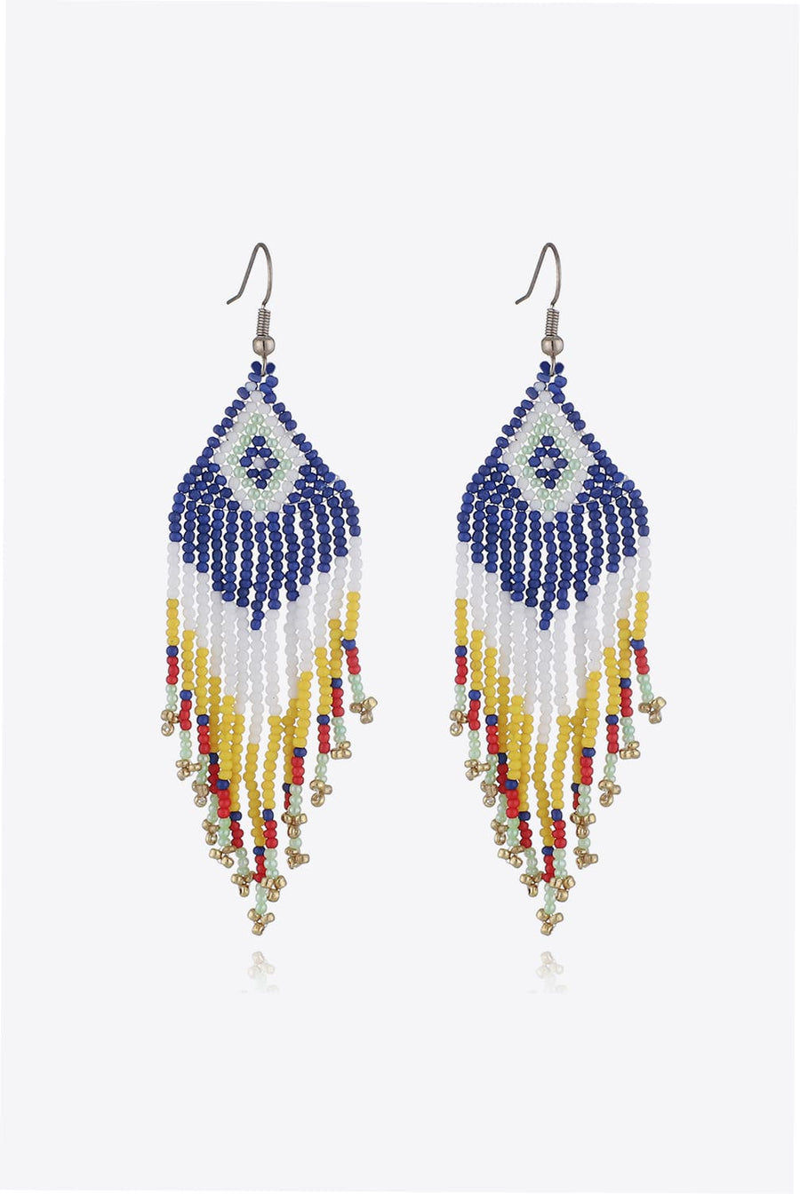 Beaded Dangle Earrings - Coolpeacock