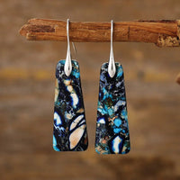 Copper Natural Stone Earrings - Coolpeacock