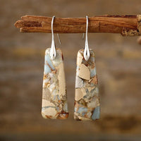 Copper Natural Stone Earrings - Coolpeacock