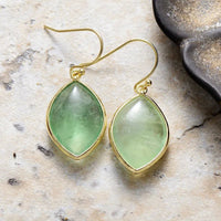 Copper Stone Teardrop Earrings - Coolpeacock