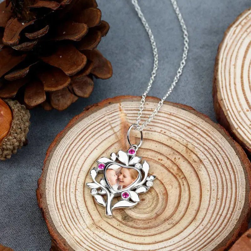Custom Heart Photo Pendant - Coolpeacock
