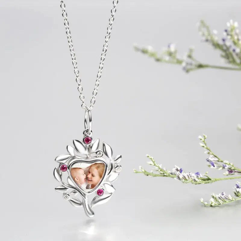 Custom Heart Photo Pendant - Coolpeacock
