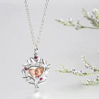 Custom Heart Photo Pendant - Coolpeacock