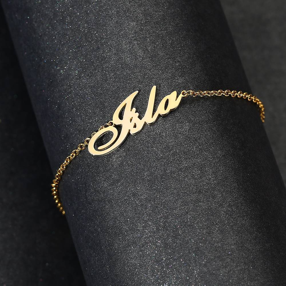 Custom Name Anklet Stainless Steel - Coolpeacock
