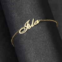 Custom Name Anklet Stainless Steel - Coolpeacock