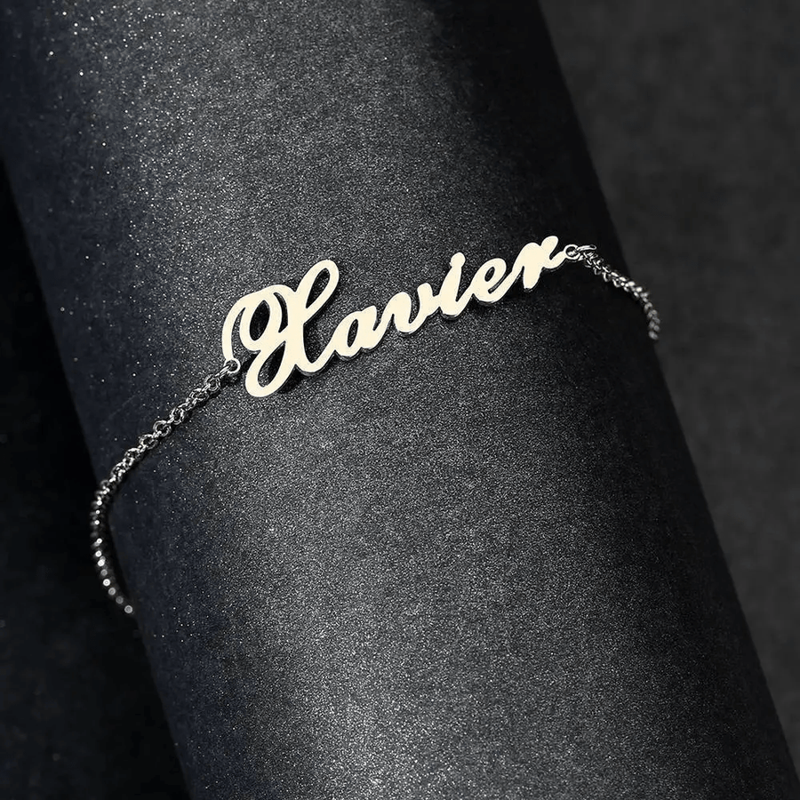 Custom Name Anklet Stainless Steel - Coolpeacock