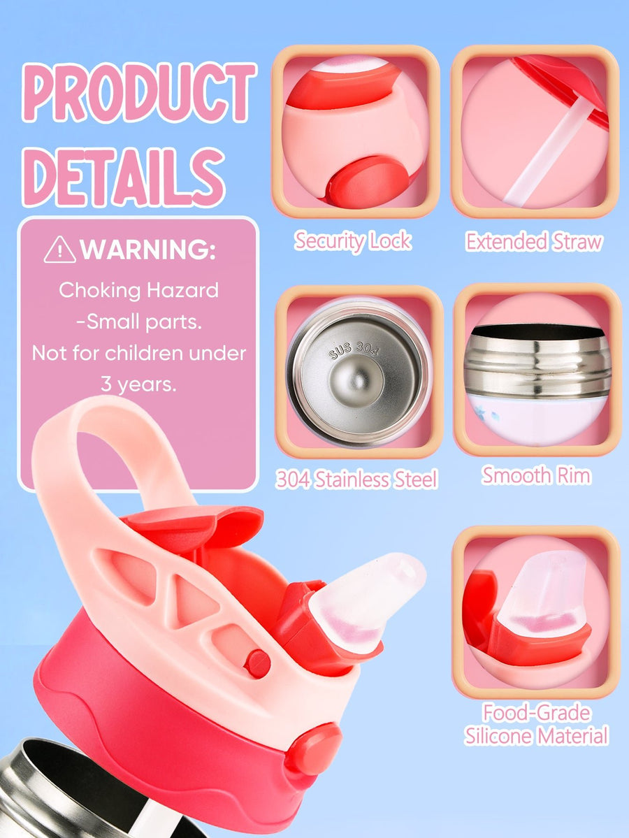 Custom Name Tractor Stainless Steel Water Cup Children's Day Gift for Kids - Coolpeacock