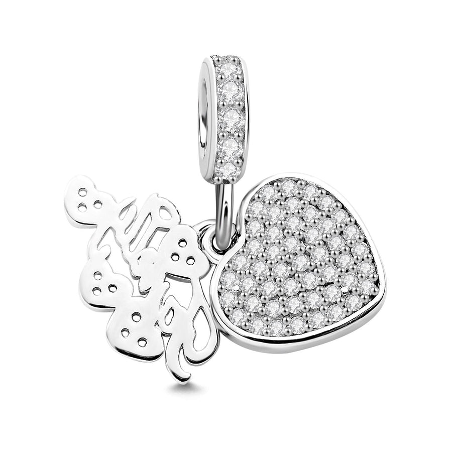 Custom Photo Charm Delicate Heart Creative Gifts for Family - Coolpeacock