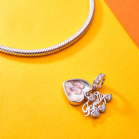 Custom Photo Charm Delicate Heart Creative Gifts for Family - Coolpeacock