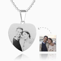 Custom Photo Charm Necklace - Coolpeacock