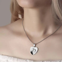 Custom Photo Charm Necklace - Coolpeacock
