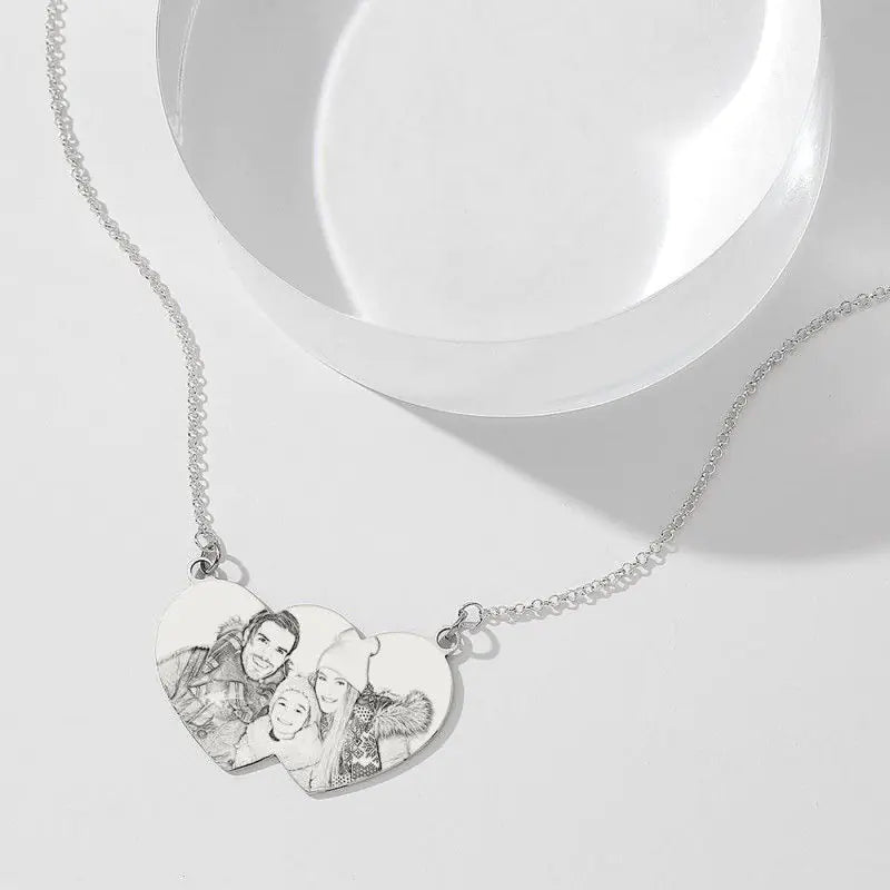 Custom Photo Memory Necklace - Coolpeacock