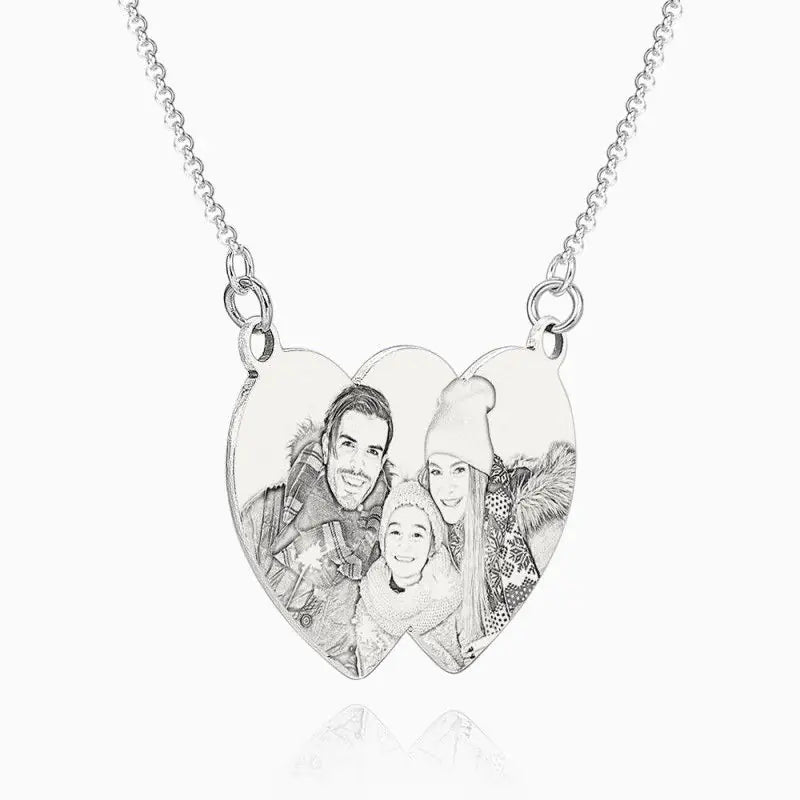 Custom Photo Memory Necklace - Coolpeacock