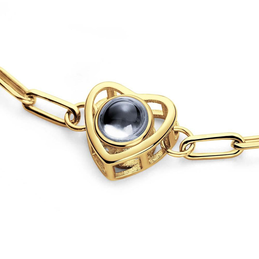 Custom Photo Projection Bracelet Gift for Special Person - Coolpeacock