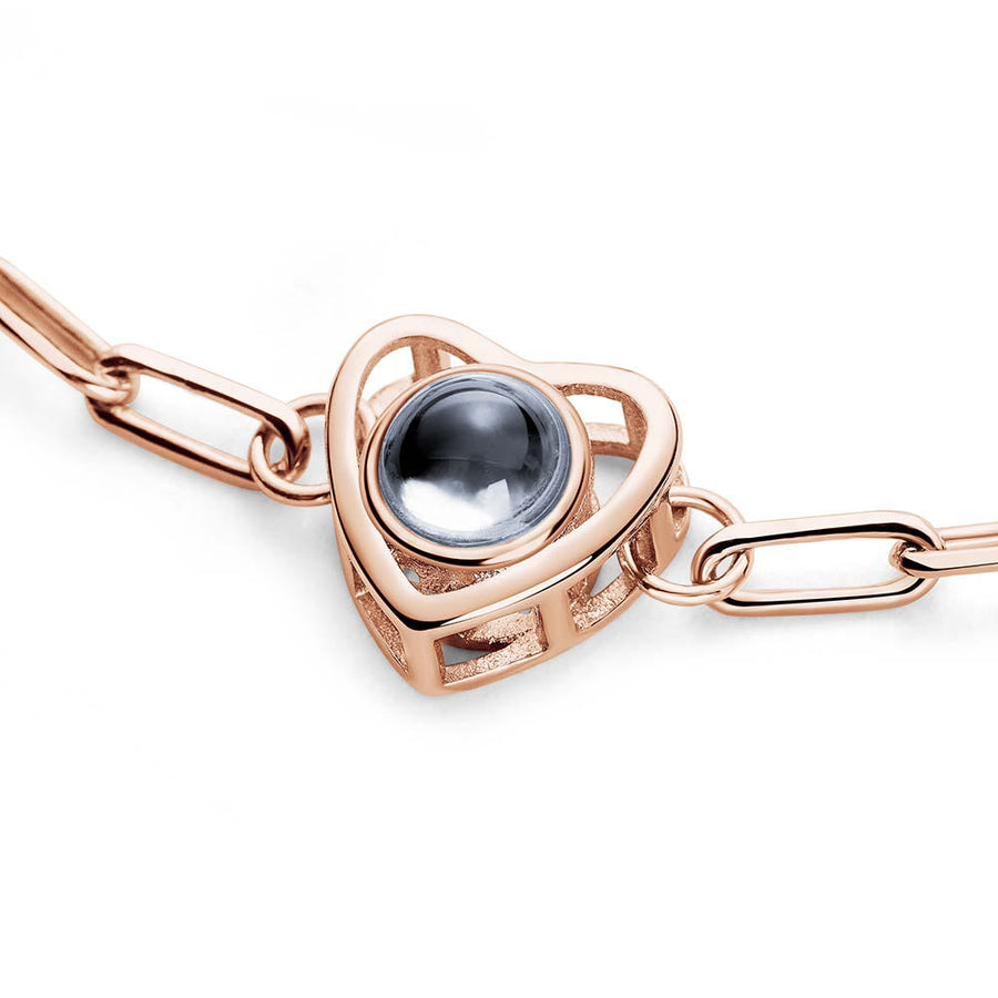 Custom Photo Projection Bracelet Gift for Special Person - Coolpeacock