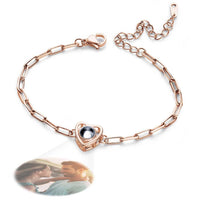 Custom Photo Projection Bracelet Gift for Special Person - Coolpeacock
